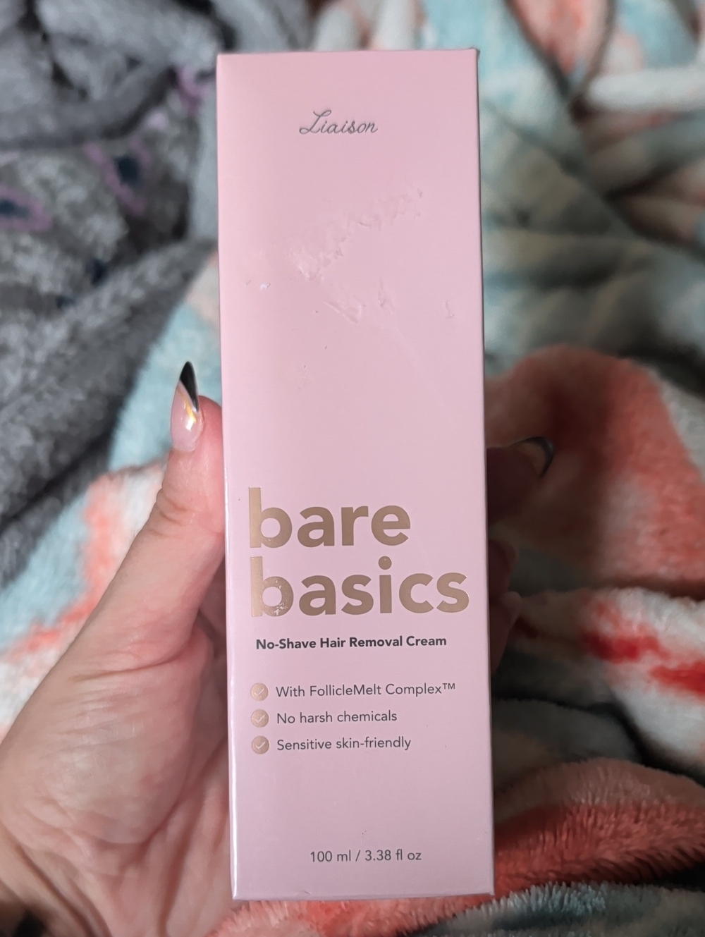 Bare Basics No-Shave Hair Removal Cream — Pink